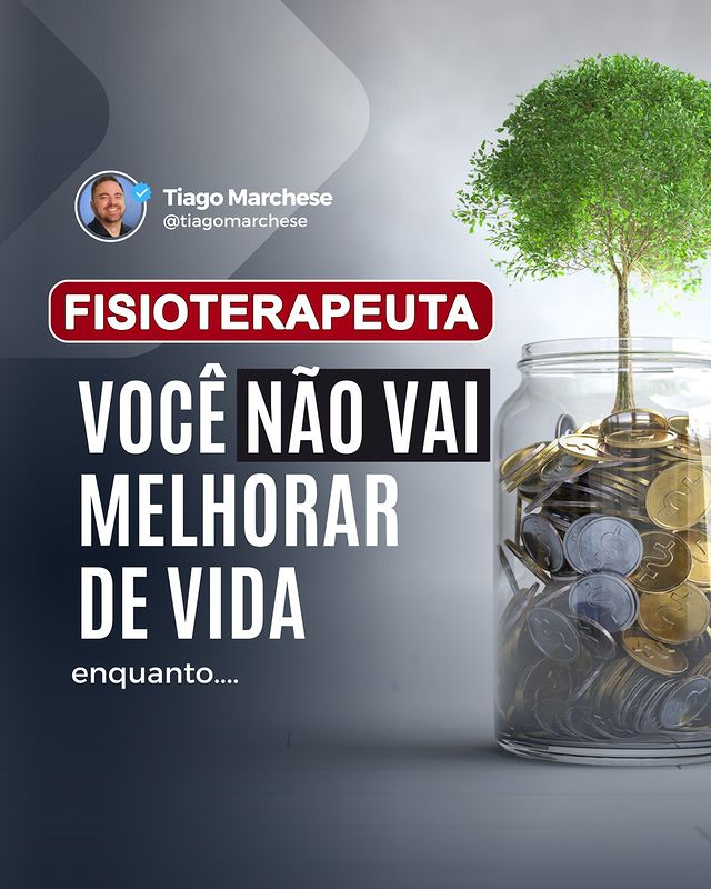 Read more about the article Fisioterapeuta: Você não vai melhorar de vida enquanto tiver limitações de tempo e de lugar.