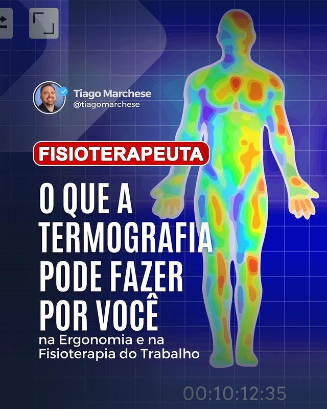 Read more about the article Fisioterapeuta: o que a Termografia pode fazer por você na Ergonomia e na Fisioterapia do Trabalho