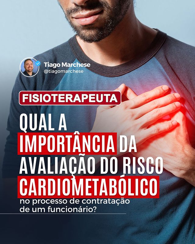 Read more about the article Fisioterapeuta: qual a importância da avaliação do risco cardiometabólico no processo de contratação de um funcionário?