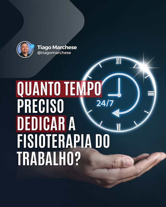 Read more about the article Quanto tempo preciso dedicar a Fisioterapia do Trabalho?