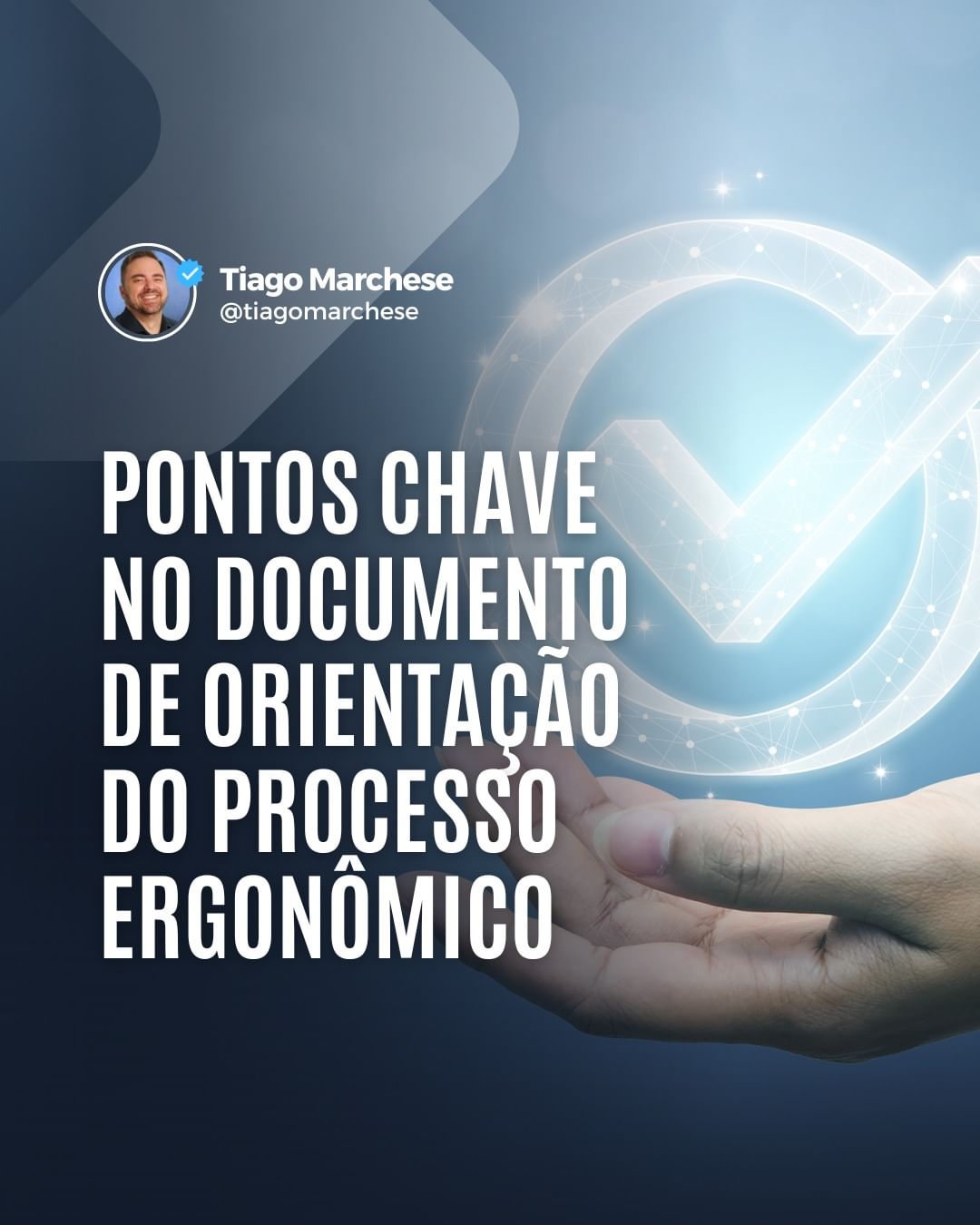 Read more about the article Pontos chave no documento de orientação do processo ergonômico