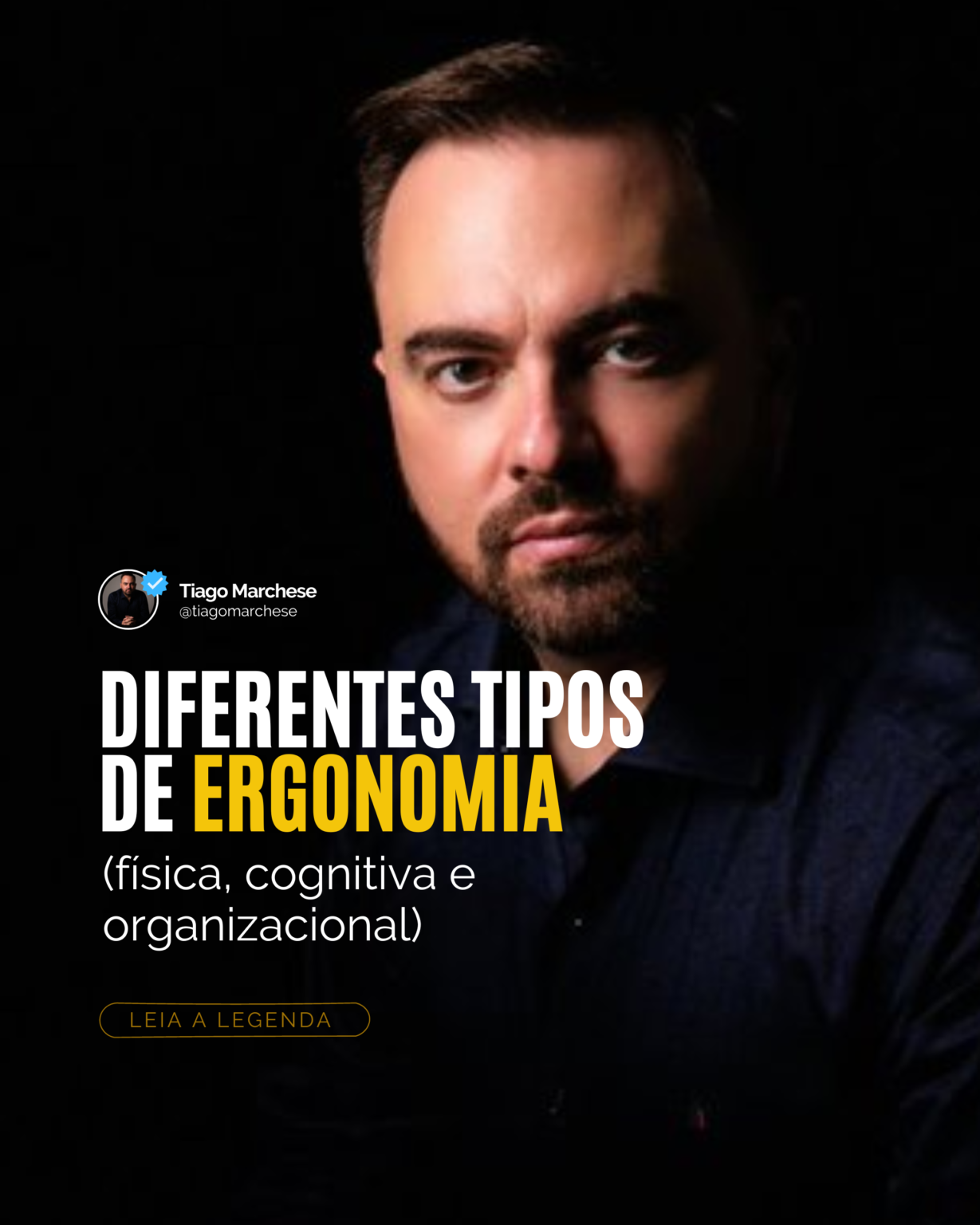 Diferentes tipos de Ergonomia: física, cognitiva e organizacional - Dr