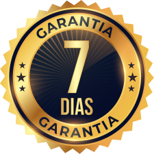 Selo de Garantia de 7 Dias PNG Transparente Sem Fundo